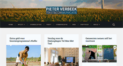 Desktop Screenshot of pieterverbeek.nl